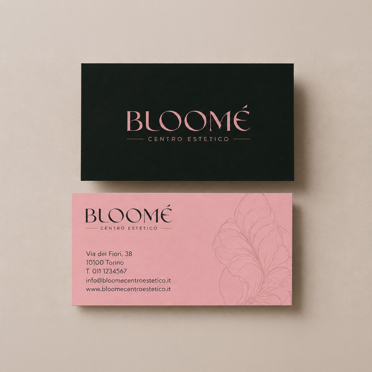 BLOOMÈ - BRAND IDENTITY CENTRO ESTETICO