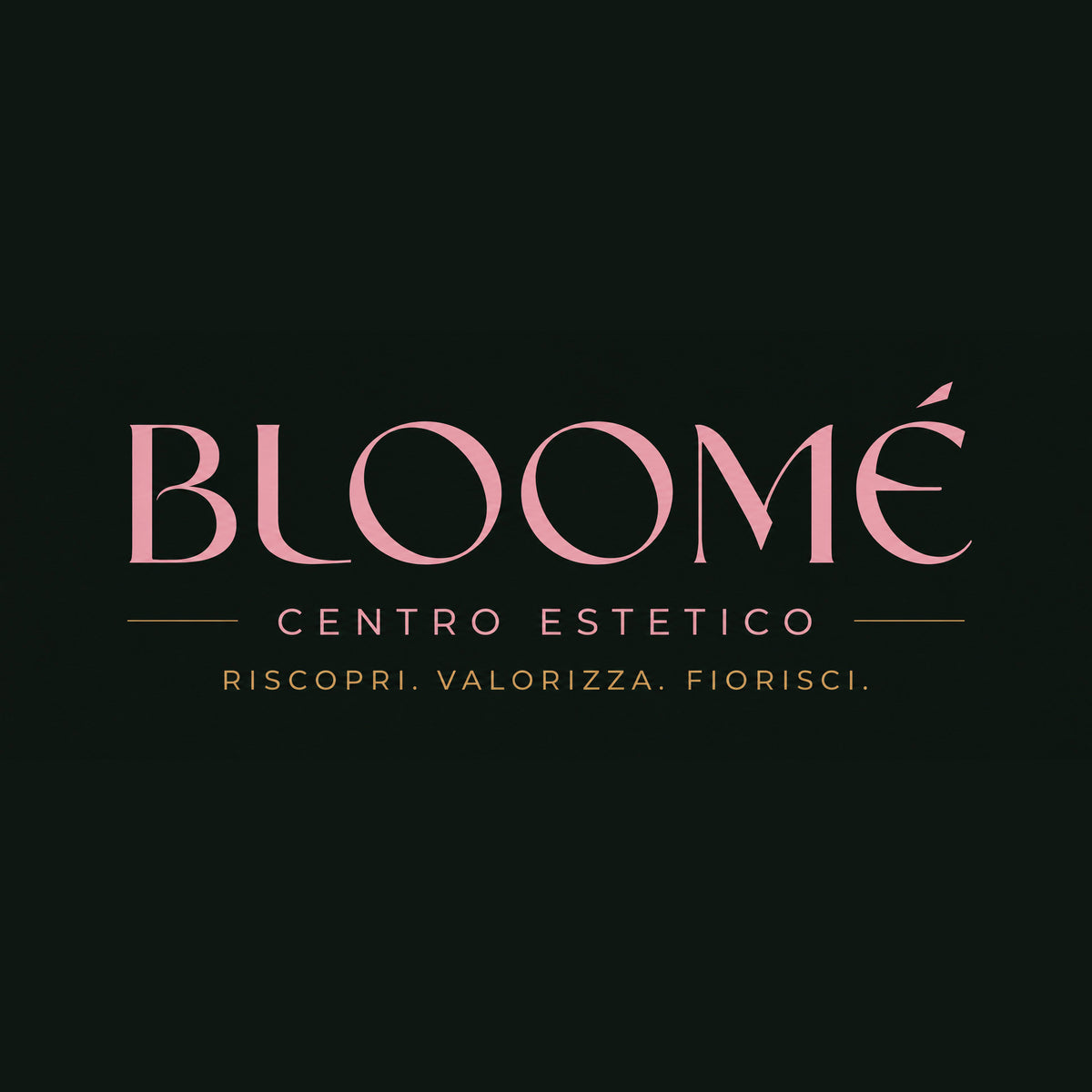 BLOOMÈ - BRAND IDENTITY CENTRO ESTETICO