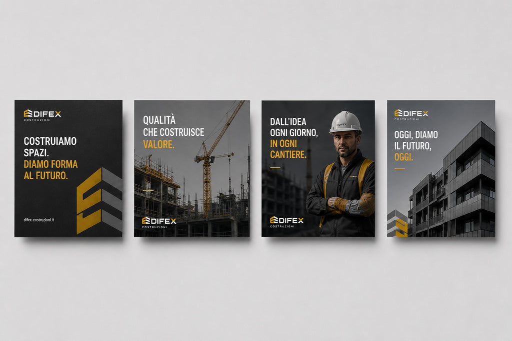 DIFEX - BRAND IDENTITY IMPRESA EDILE