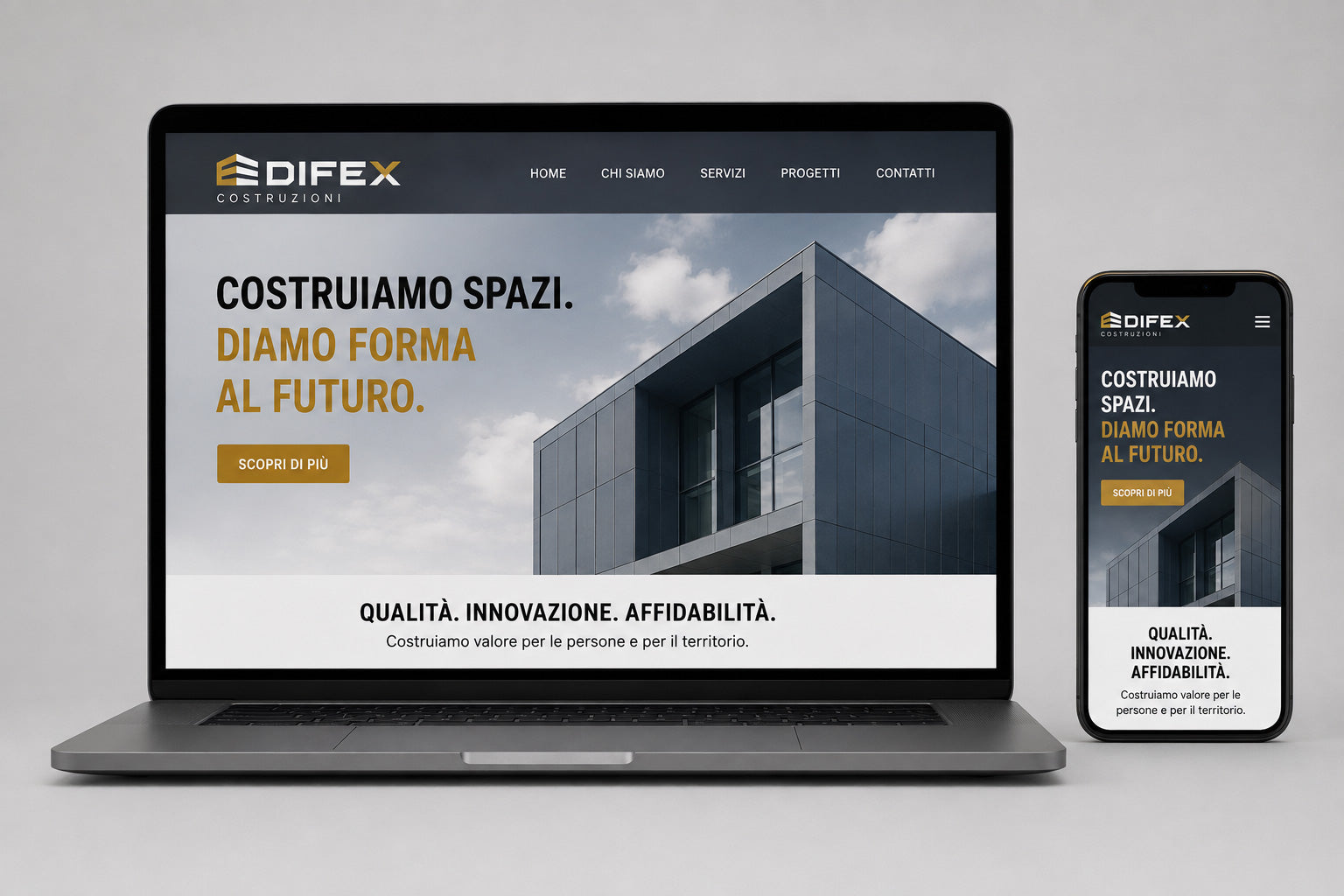 DIFEX - BRAND IDENTITY IMPRESA EDILE