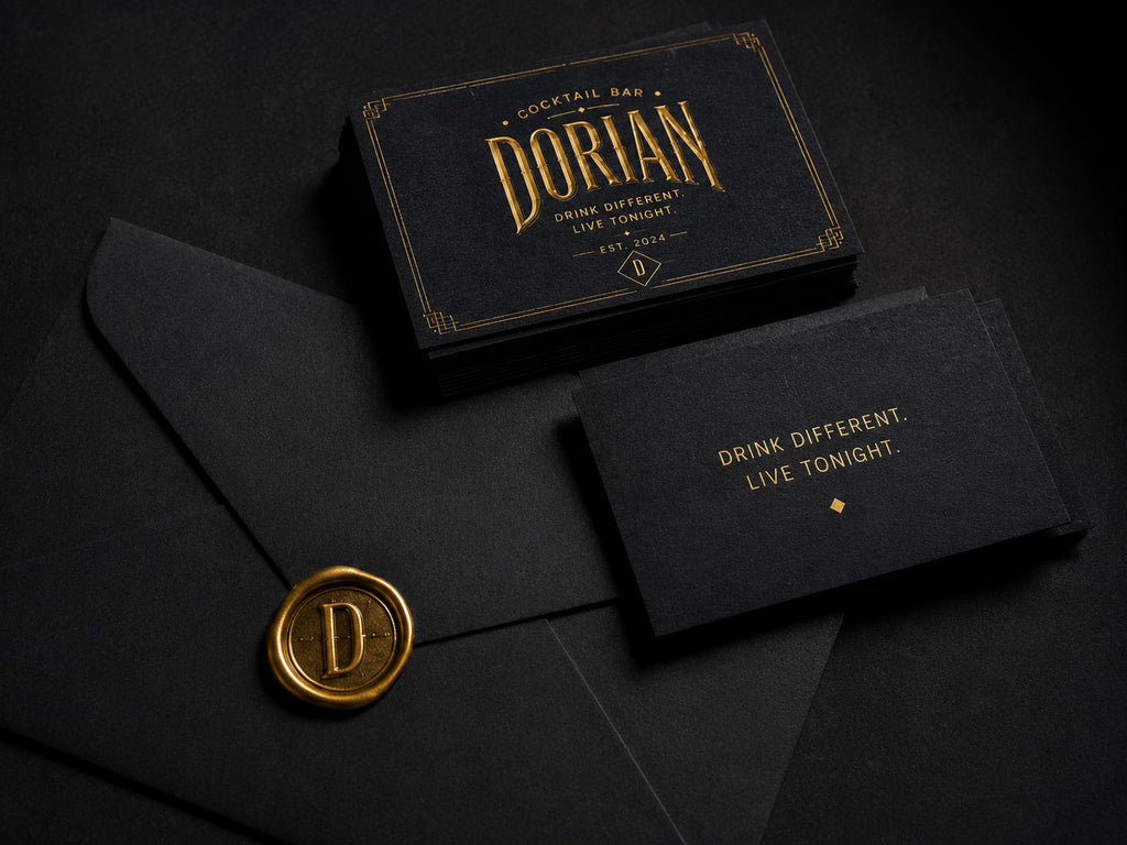 DORIAN - BRAND IDENTITY COCKTAIL BAR