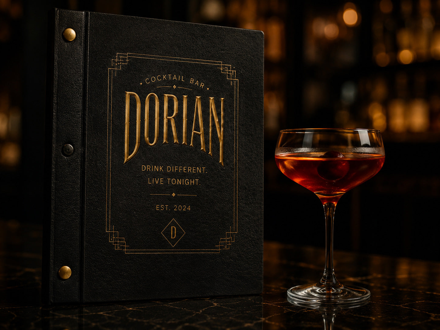 DORIAN - BRAND IDENTITY COCKTAIL BAR