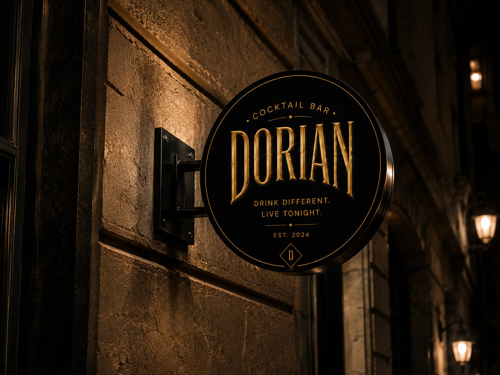 DORIAN - BRAND IDENTITY COCKTAIL BAR
