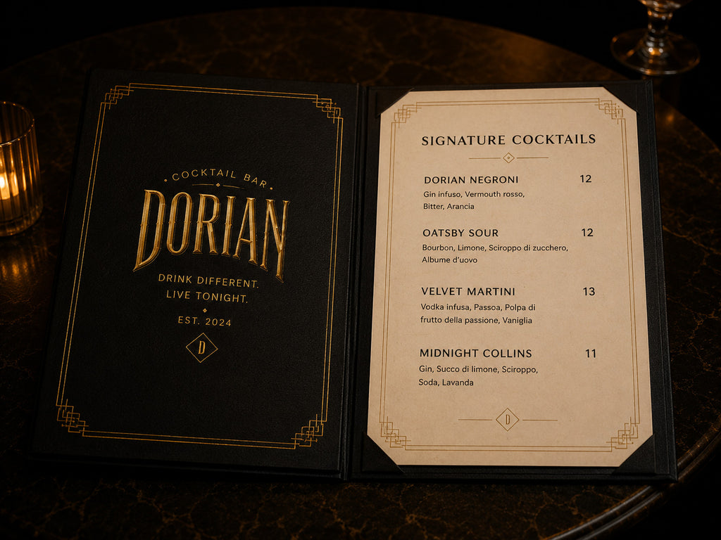 DORIAN - BRAND IDENTITY COCKTAIL BAR
