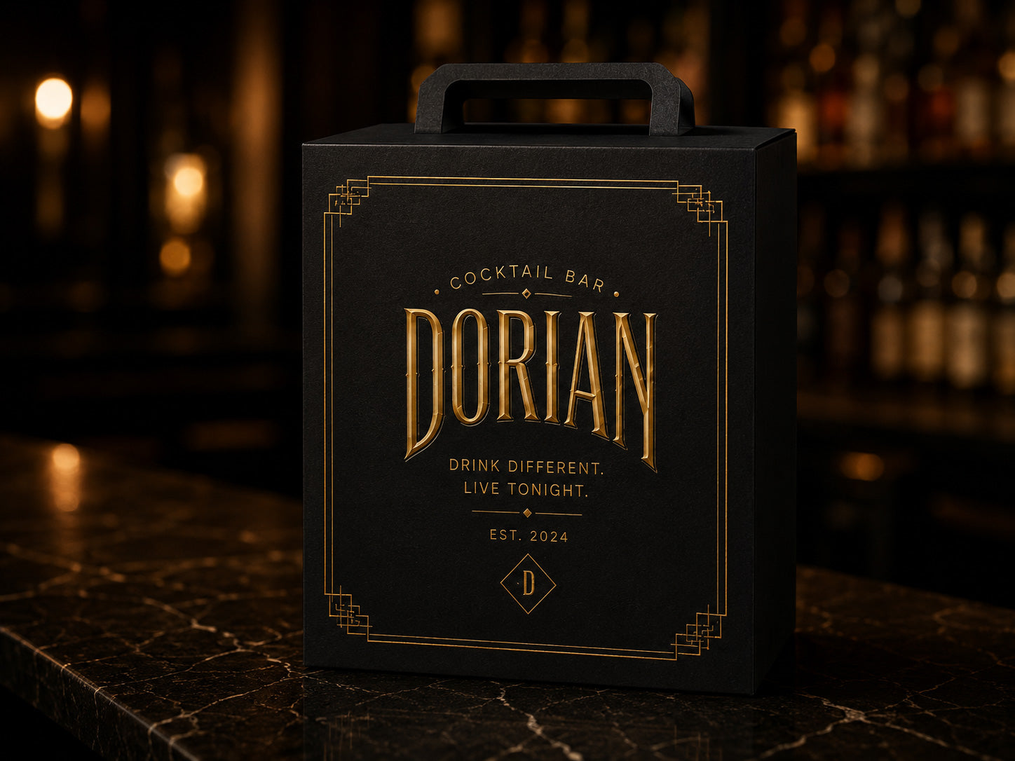 DORIAN - BRAND IDENTITY COCKTAIL BAR