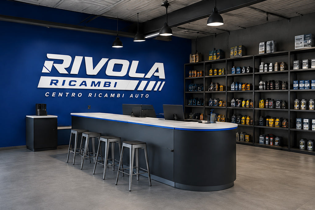 RIVOLA - BRAND IDENTITY CENTRO RICAMBI AUTO
