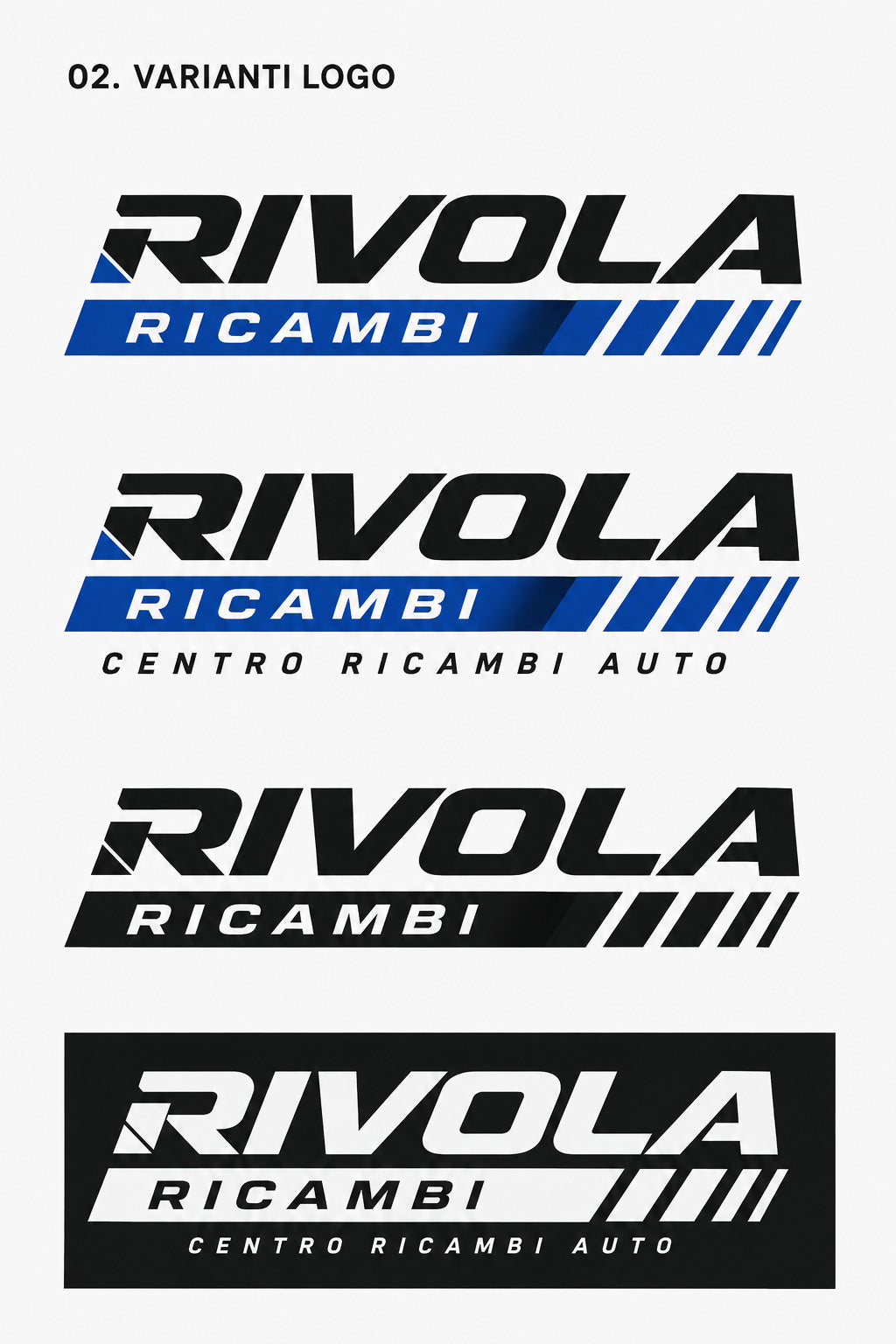 RIVOLA - BRAND IDENTITY CENTRO RICAMBI AUTO