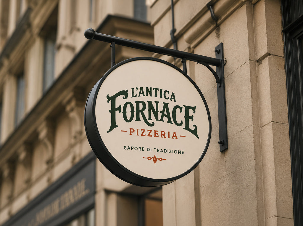 L'ANTICA FORNACE - BRAND IDENTITY PIZZERIA