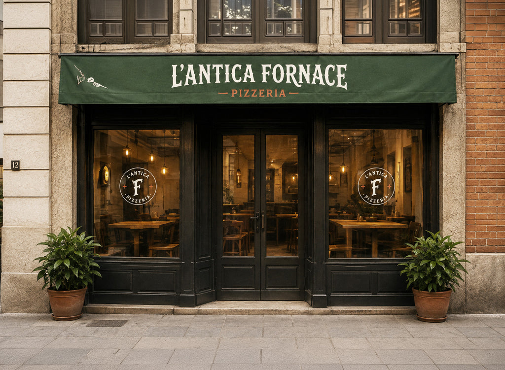 L'ANTICA FORNACE - BRAND IDENTITY PIZZERIA