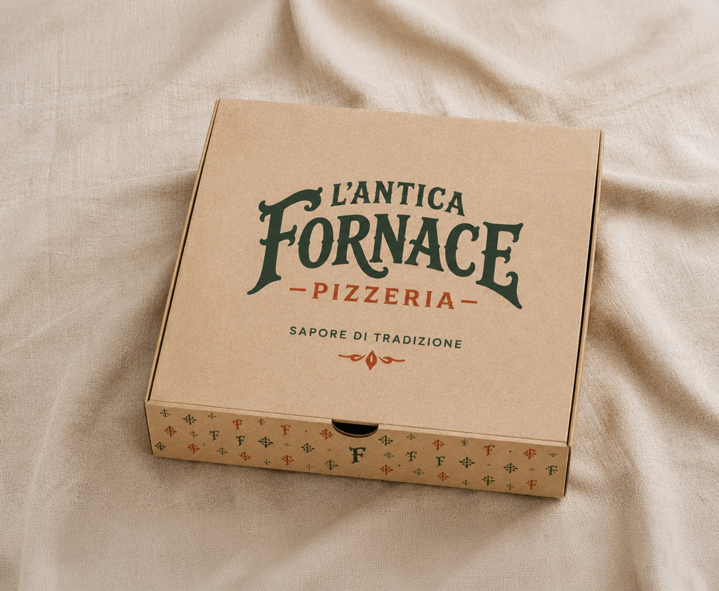 L'ANTICA FORNACE - BRAND IDENTITY PIZZERIA