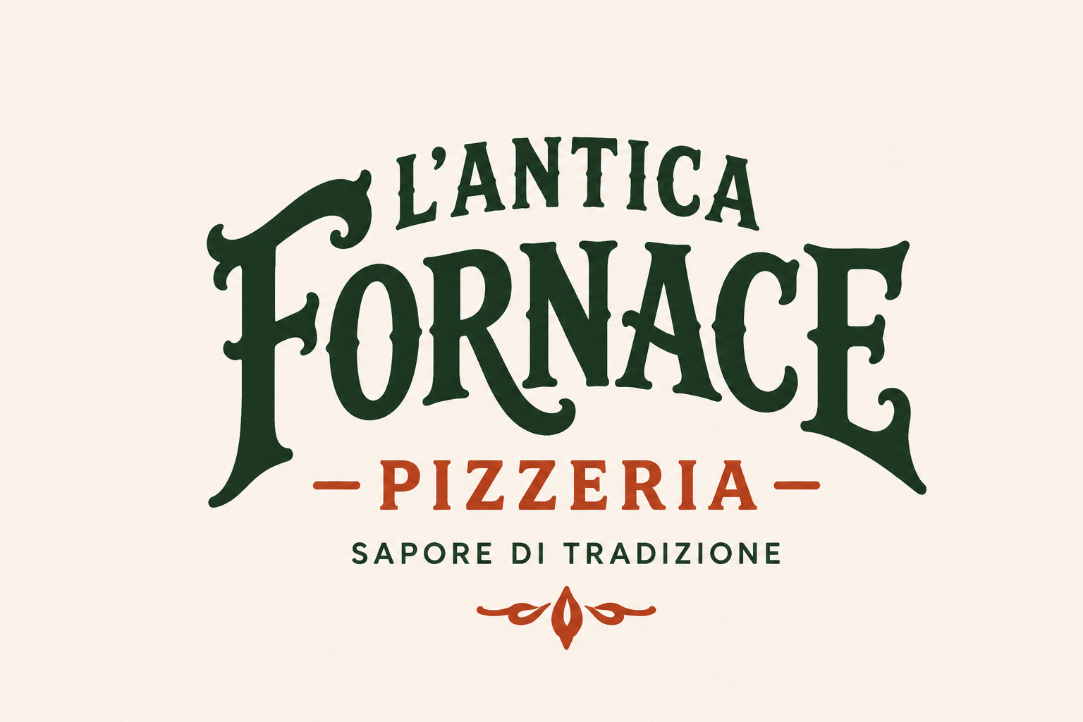 L'ANTICA FORNACE - BRAND IDENTITY PIZZERIA
