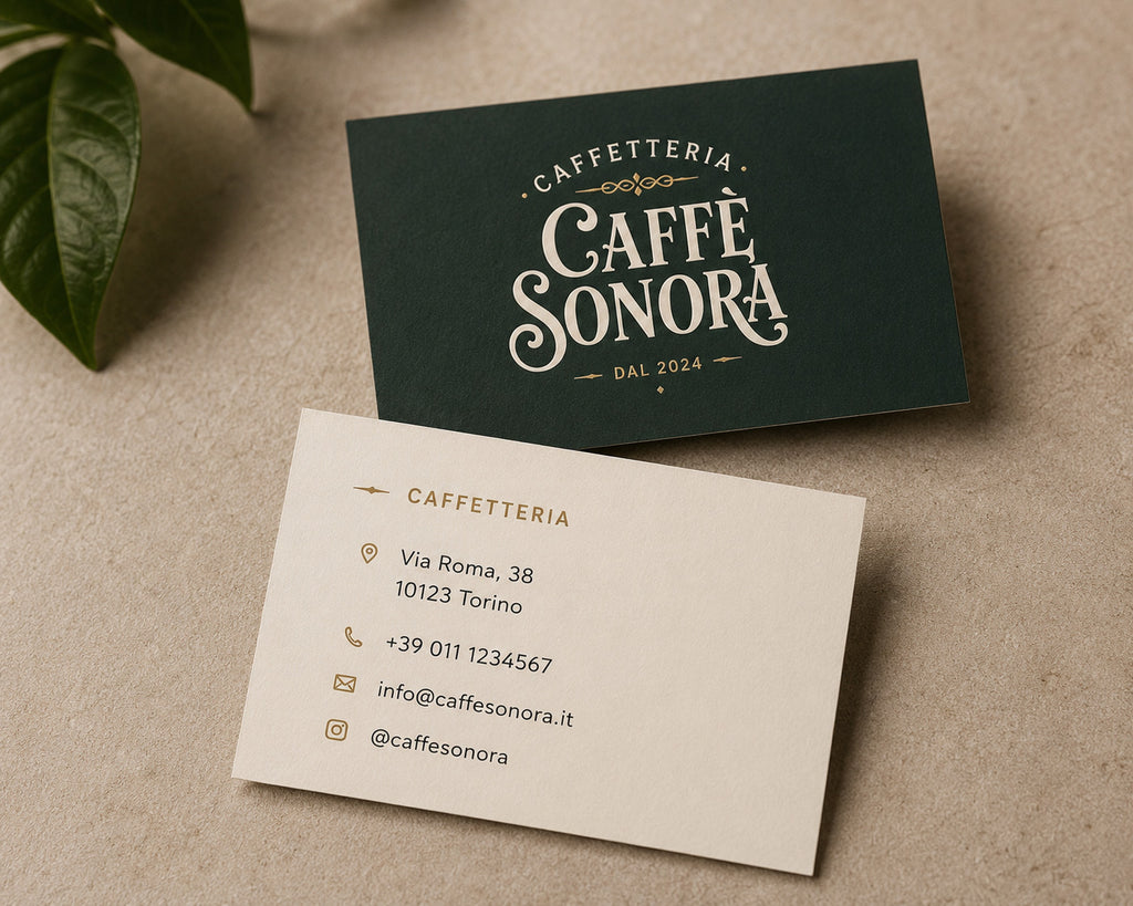 SONORA - BRAND IDENTITY CAFFETTERIA BAR