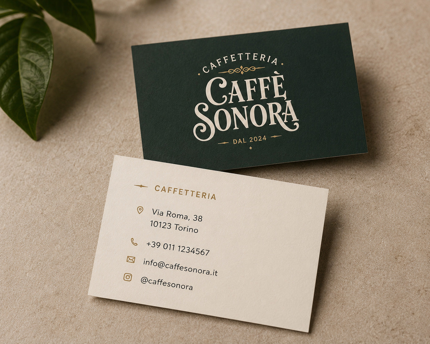 SONORA - BRAND IDENTITY CAFFETTERIA BAR