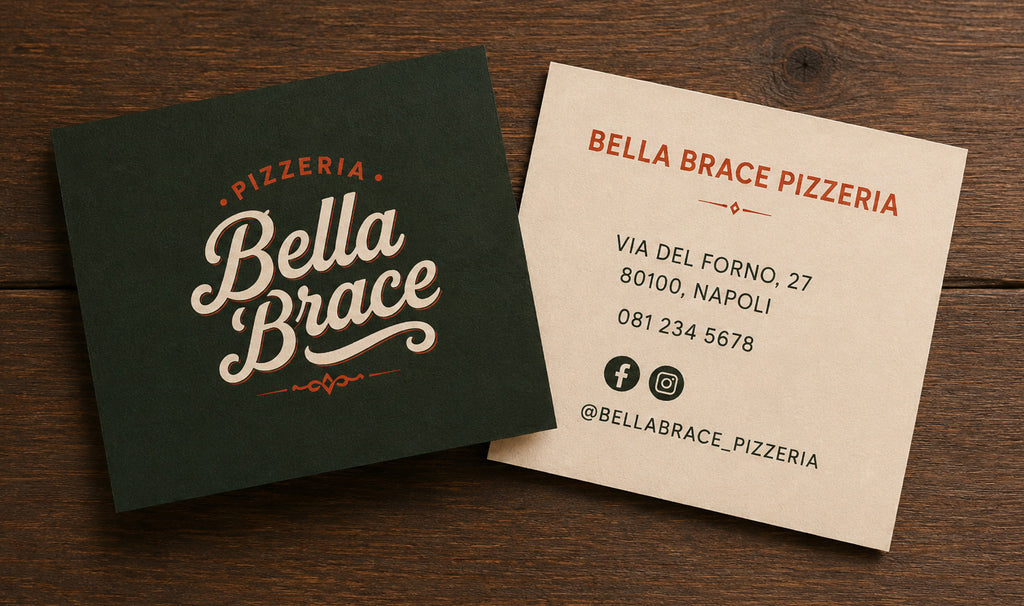 BELLA BRACE - BRAND IDENTITY PIZZERIA
