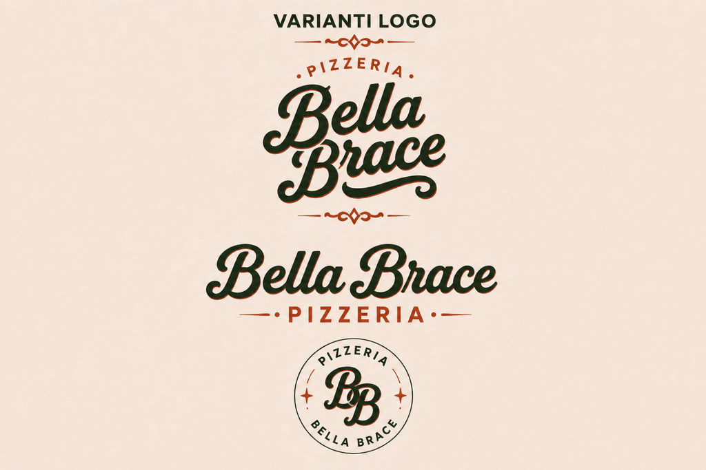 BELLA BRACE - BRAND IDENTITY PIZZERIA