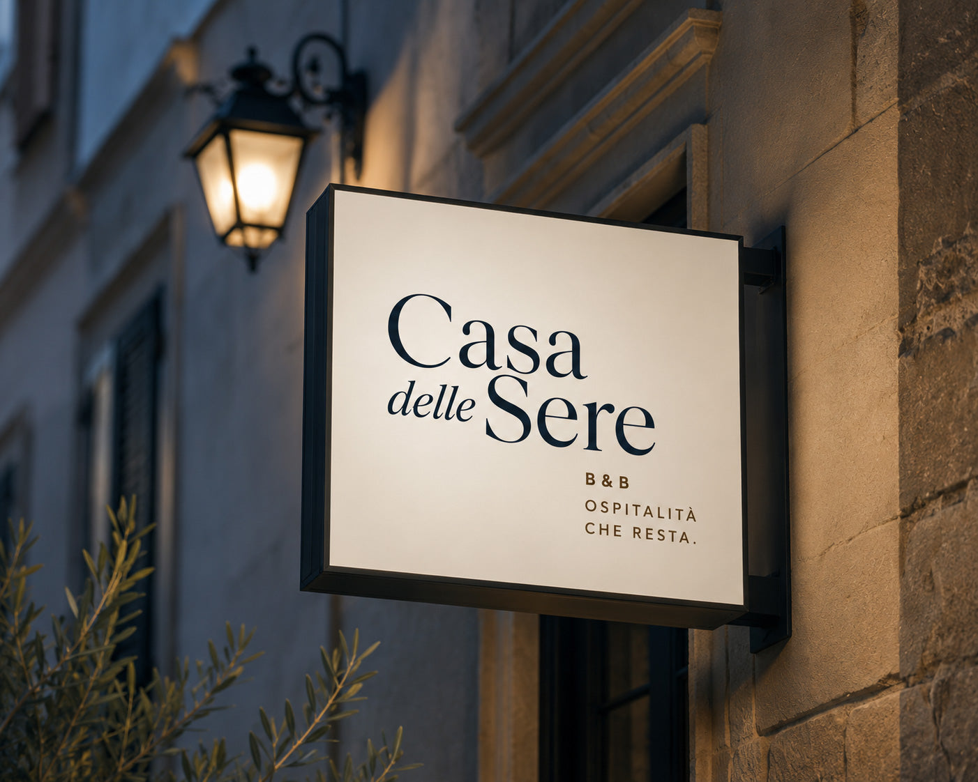 CASA DELLE SERE - BRAND IDENTITY B&B
