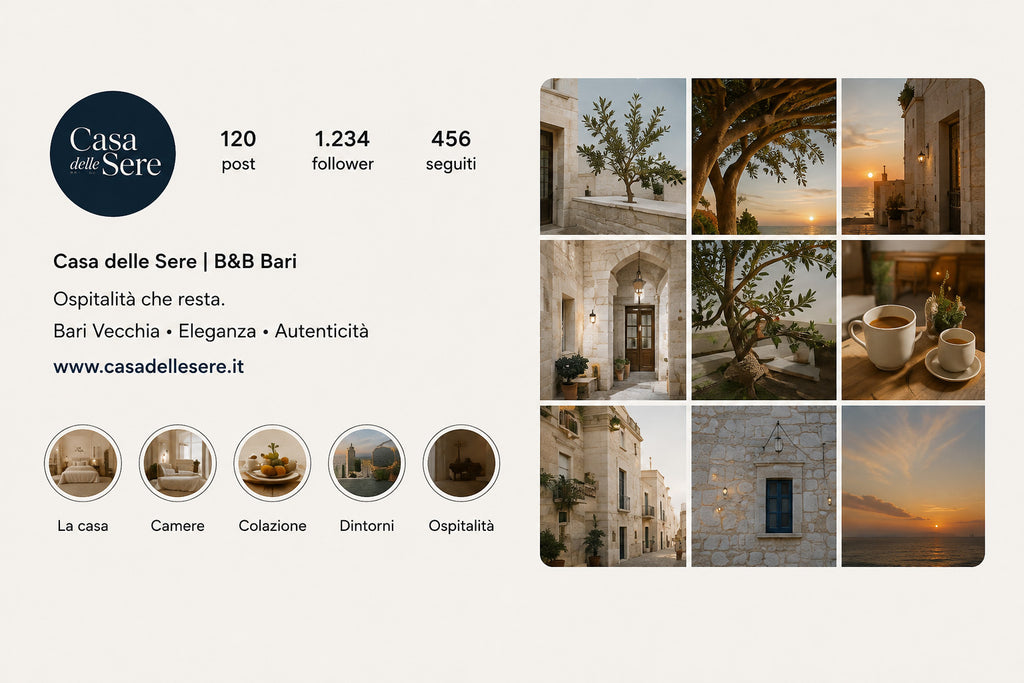 CASA DELLE SERE - BRAND IDENTITY B&B