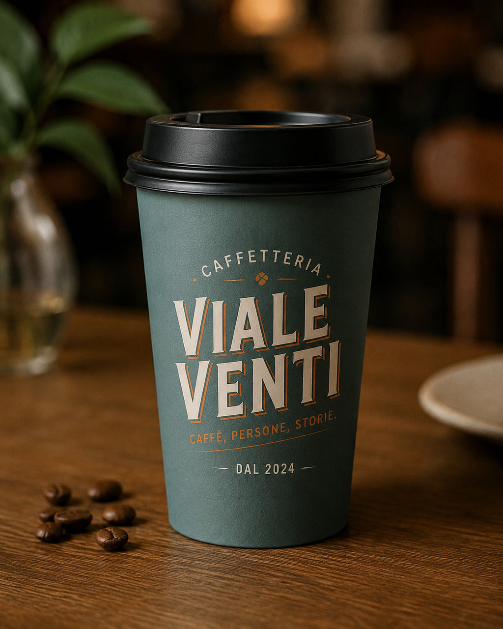 VIALE VENTI - BRAND IDENTITY CAFFETTERIA BAR