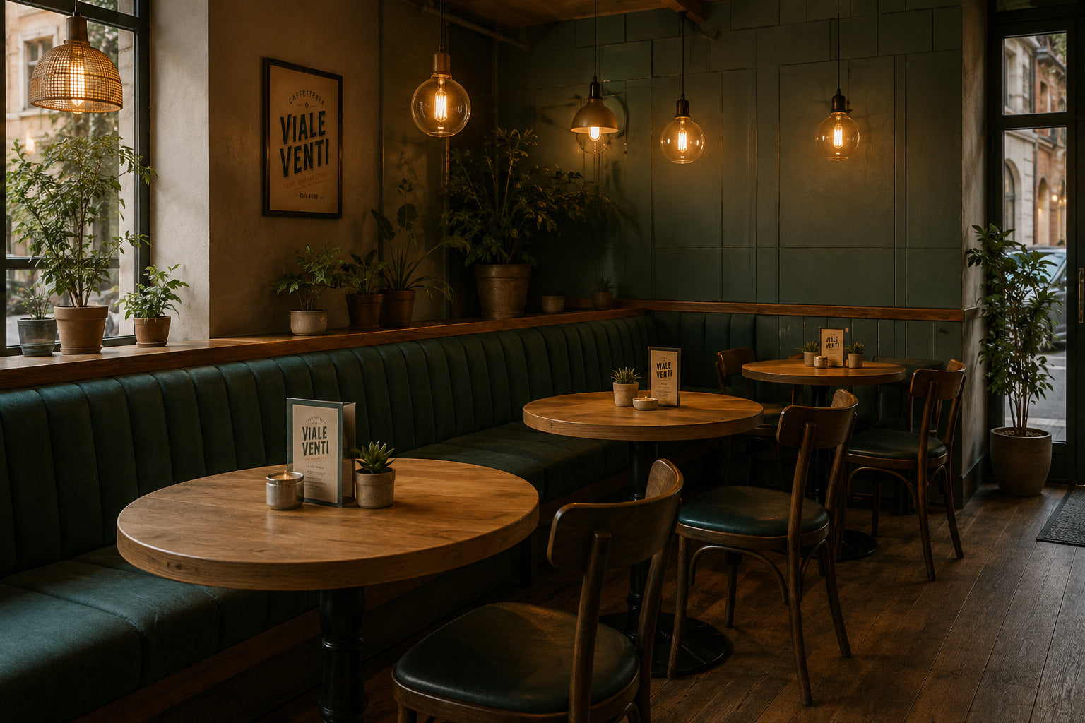 VIALE VENTI - BRAND IDENTITY CAFFETTERIA BAR