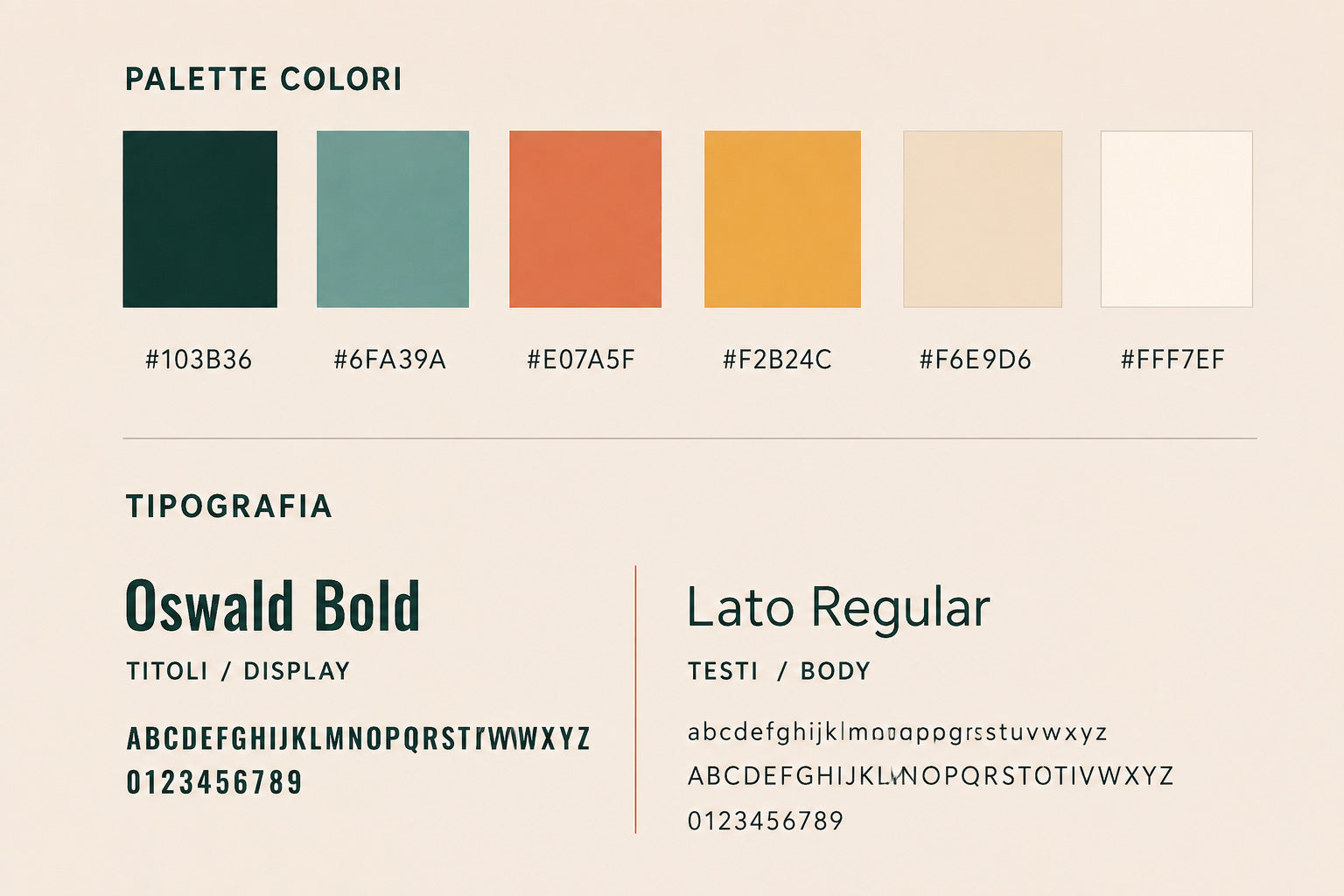 VIALE VENTI - BRAND IDENTITY CAFFETTERIA BAR