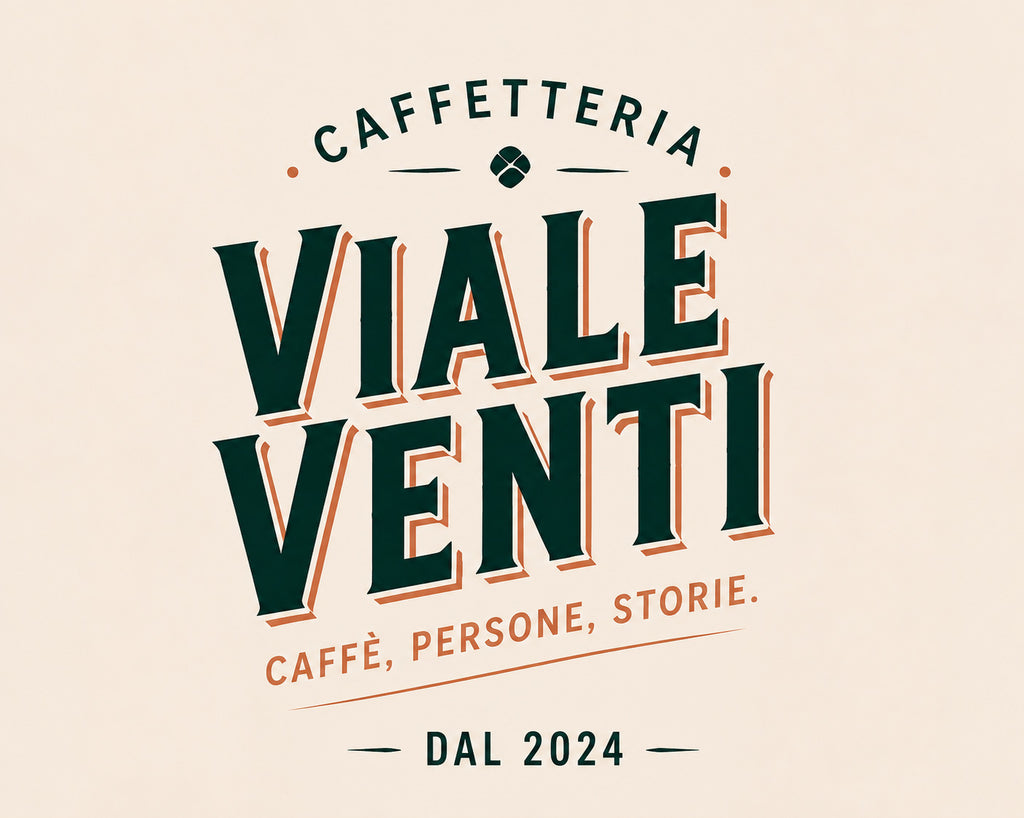 VIALE VENTI - BRAND IDENTITY CAFFETTERIA BAR