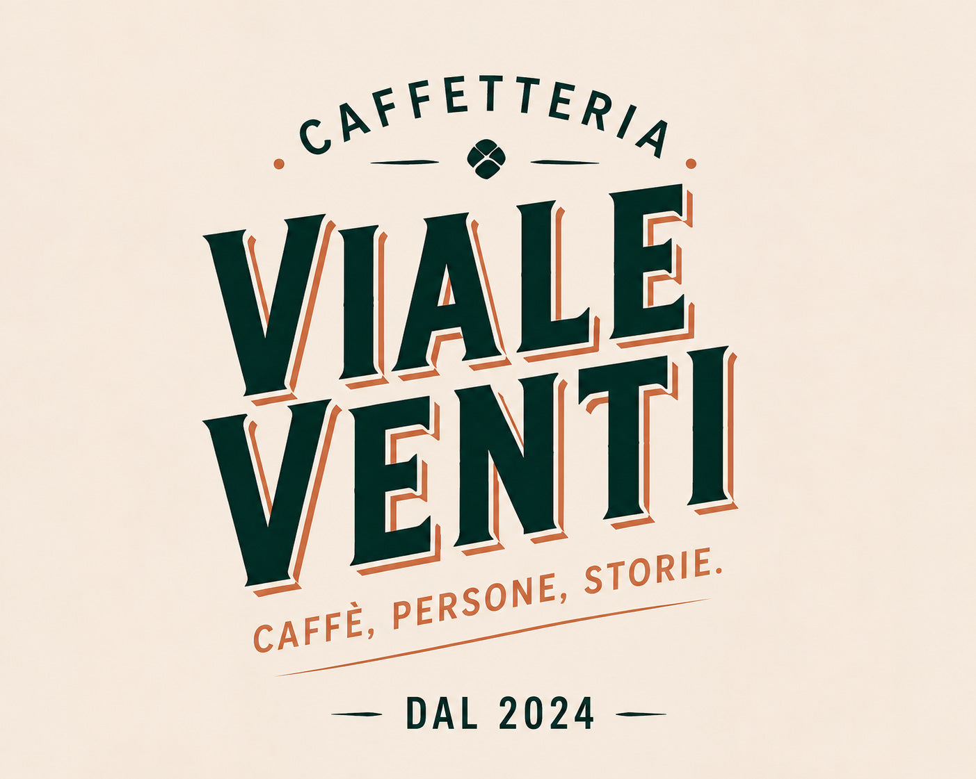 VIALE VENTI - BRAND IDENTITY CAFFETTERIA BAR