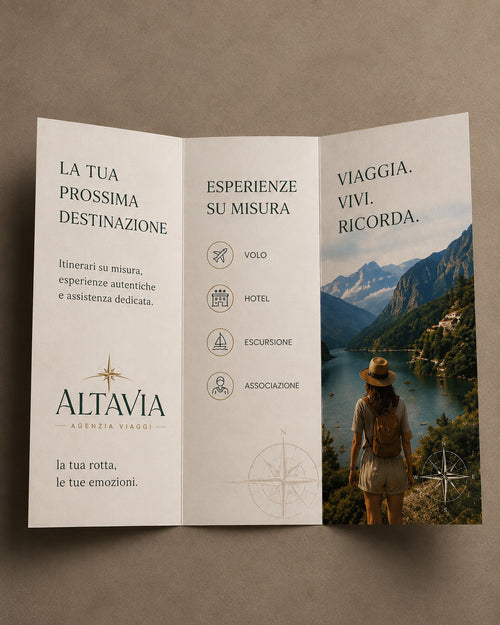 ALTAVIA - BRAND IDENTITY AGENZIA VIAGGI