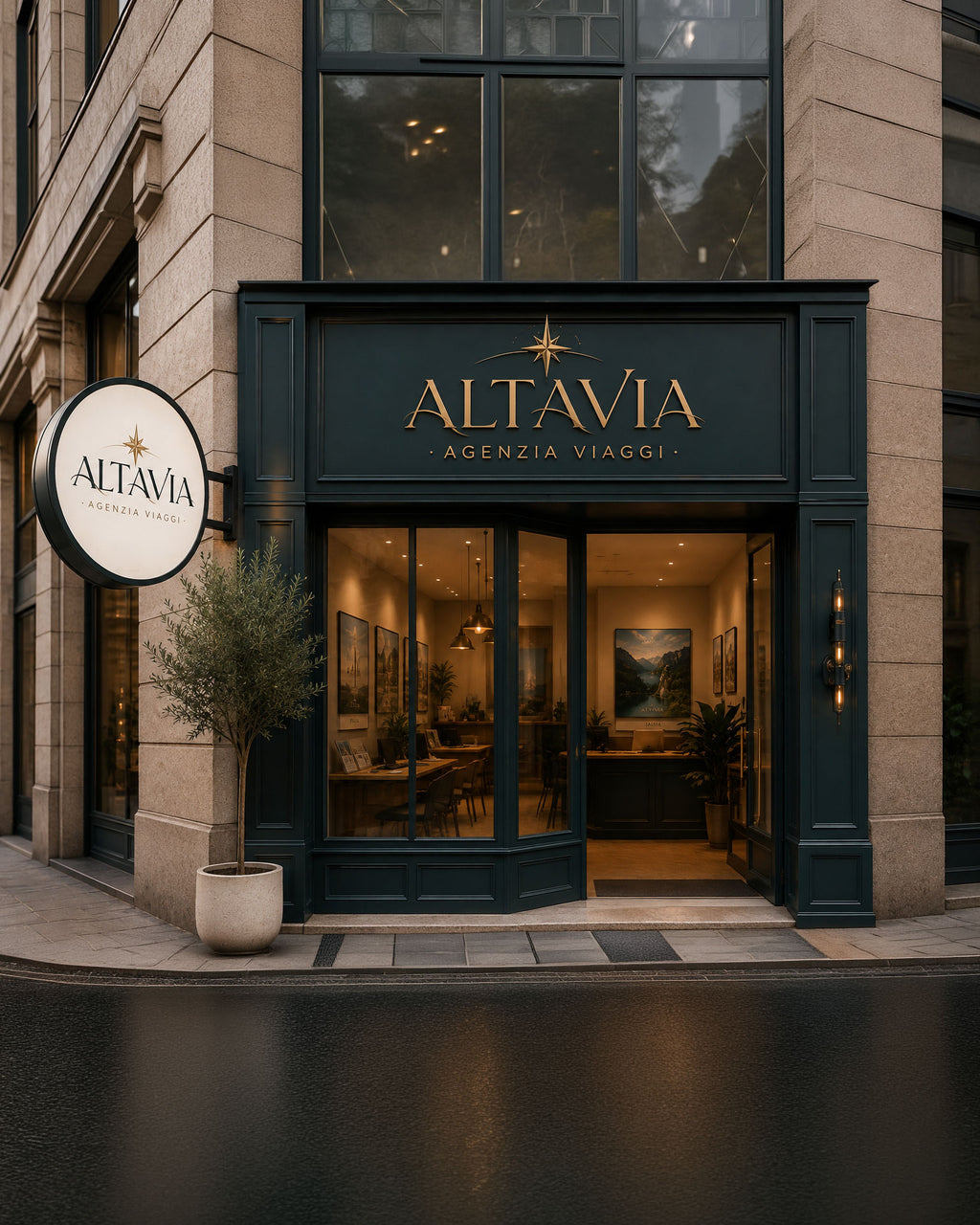 ALTAVIA - BRAND IDENTITY AGENZIA VIAGGI