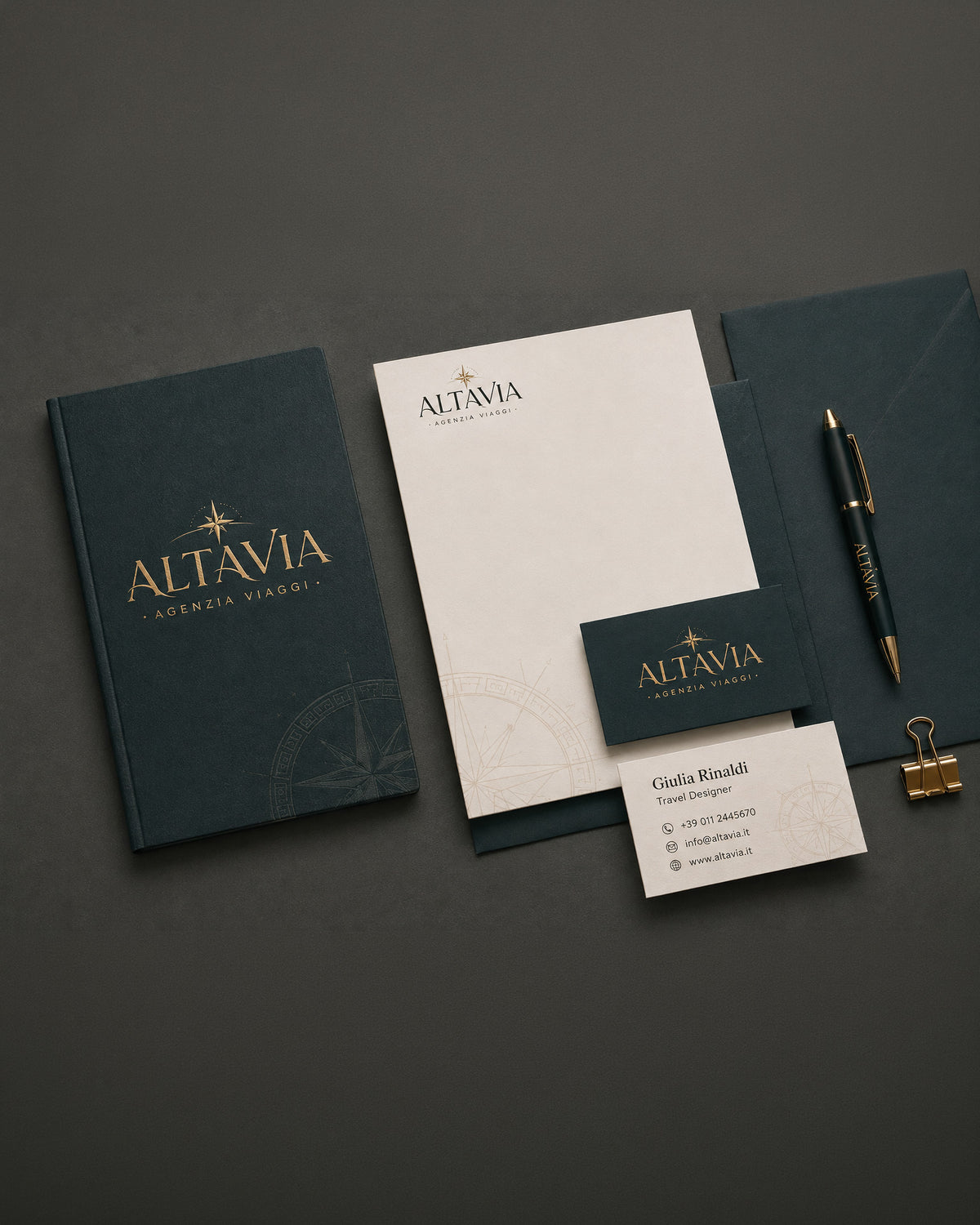 ALTAVIA - BRAND IDENTITY AGENZIA VIAGGI