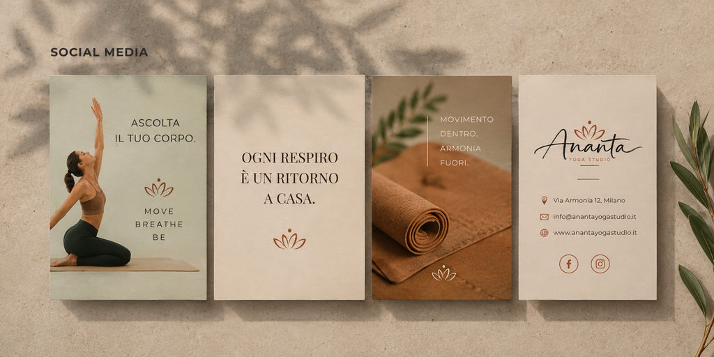ANANTA - BRAND IDENTITY YOGA STUDIO