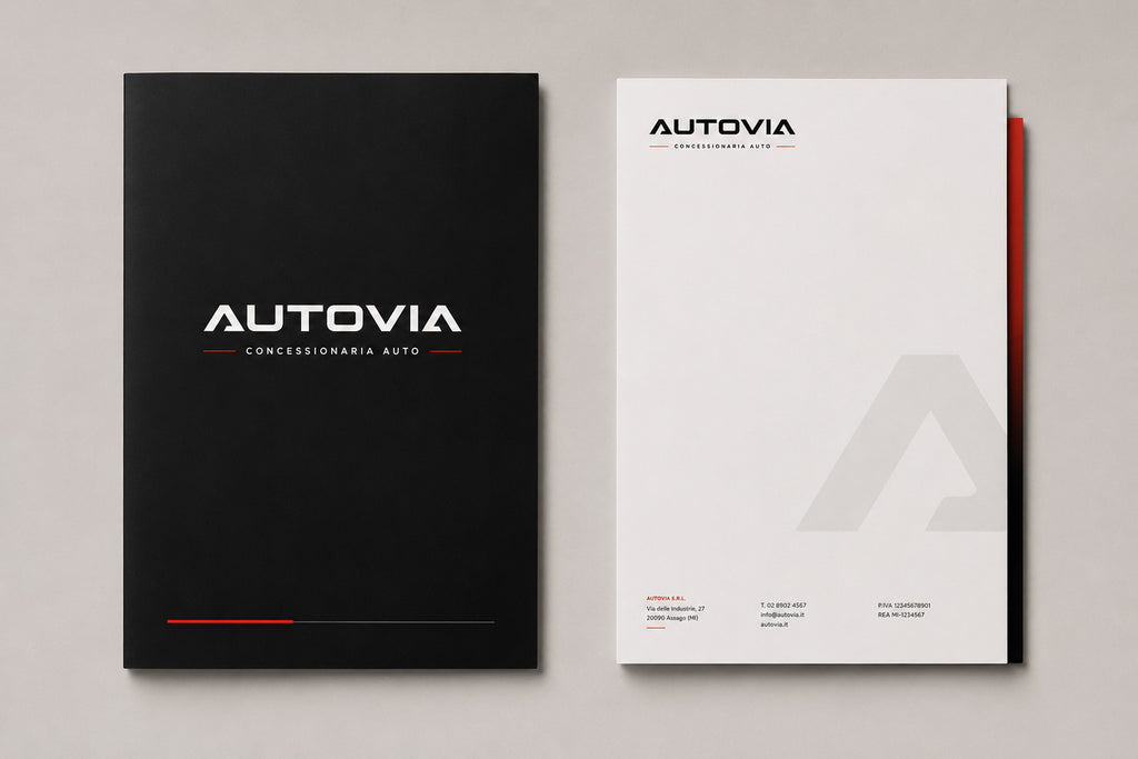 AUTOVIA - BRAND IDENTITY AUTO CONCESSIONARIA