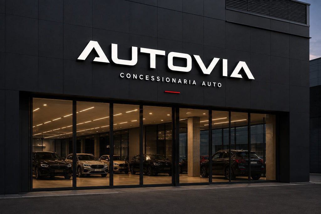 AUTOVIA - BRAND IDENTITY AUTO CONCESSIONARIA