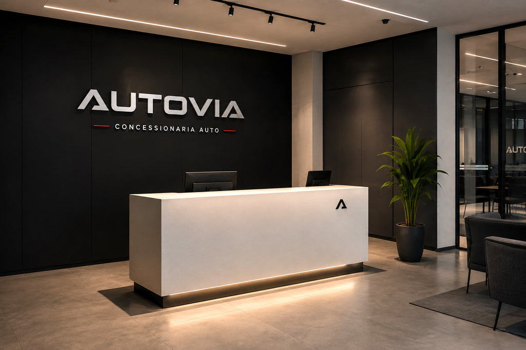 AUTOVIA - BRAND IDENTITY AUTO CONCESSIONARIA