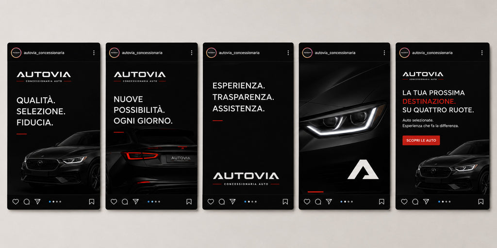 AUTOVIA - BRAND IDENTITY AUTO CONCESSIONARIA