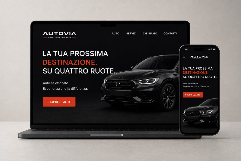 AUTOVIA - BRAND IDENTITY AUTO CONCESSIONARIA