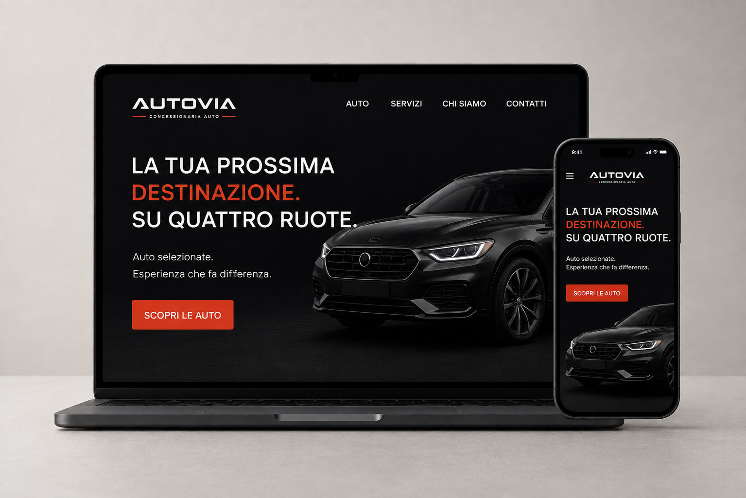 AUTOVIA - BRAND IDENTITY AUTO CONCESSIONARIA