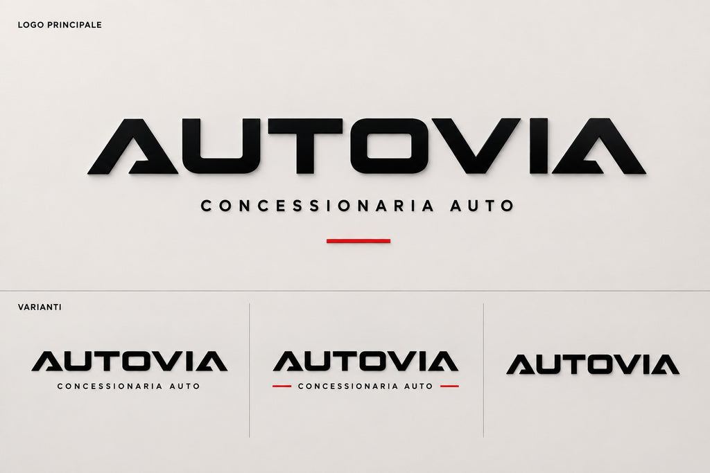 AUTOVIA - BRAND IDENTITY AUTO CONCESSIONARIA