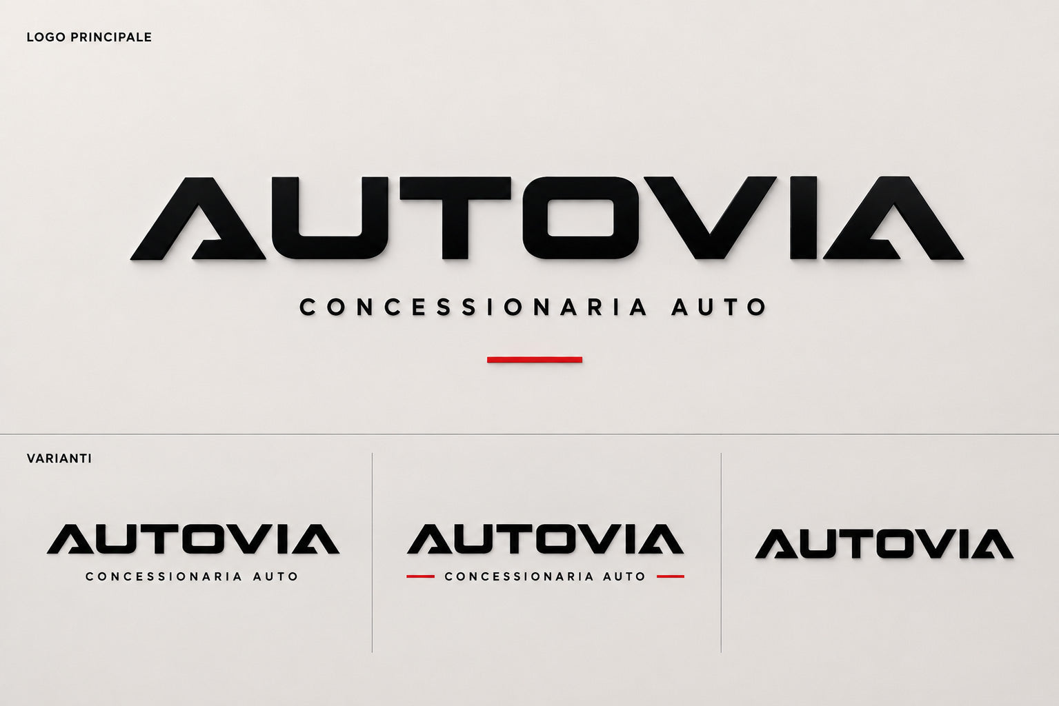 AUTOVIA - BRAND IDENTITY AUTO CONCESSIONARIA