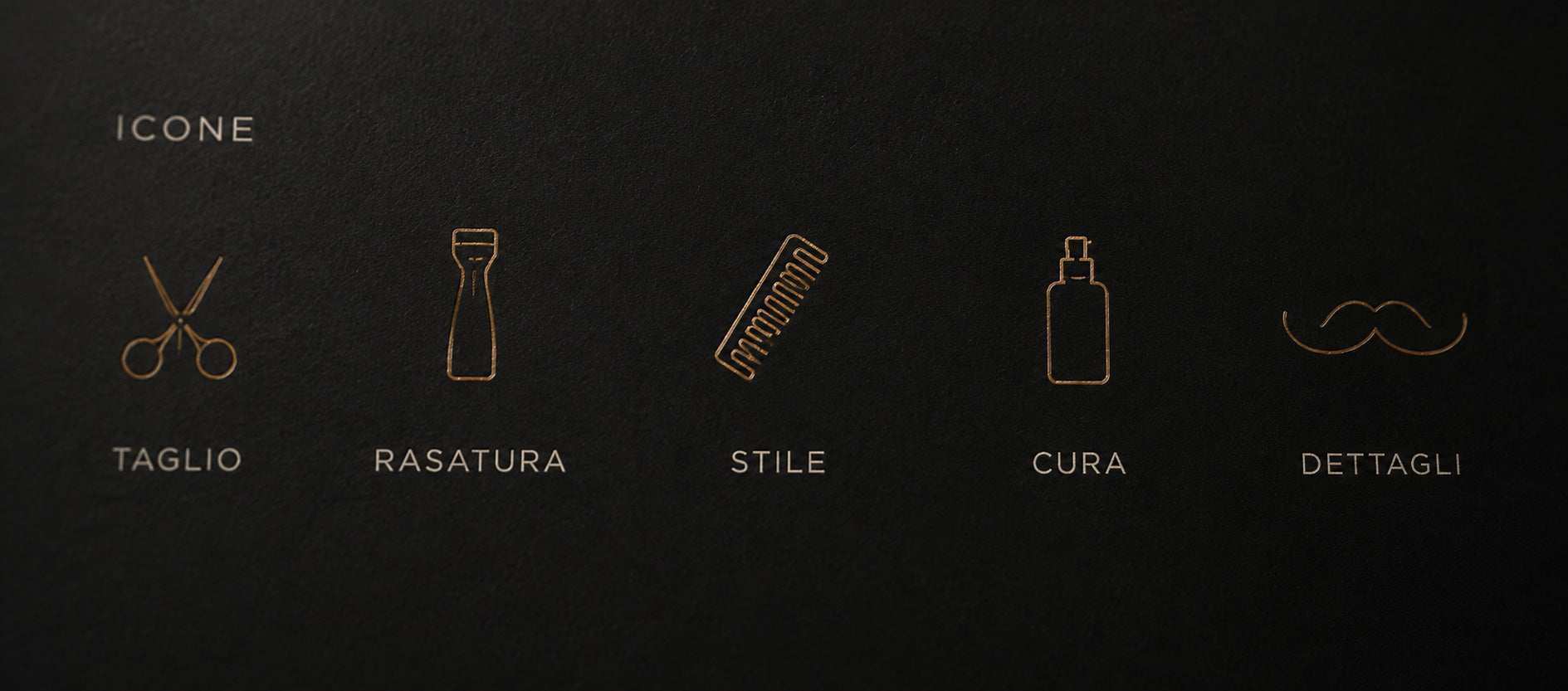 BELLINI - BRAND IDENTITY PARRUCCHIERE UOMO