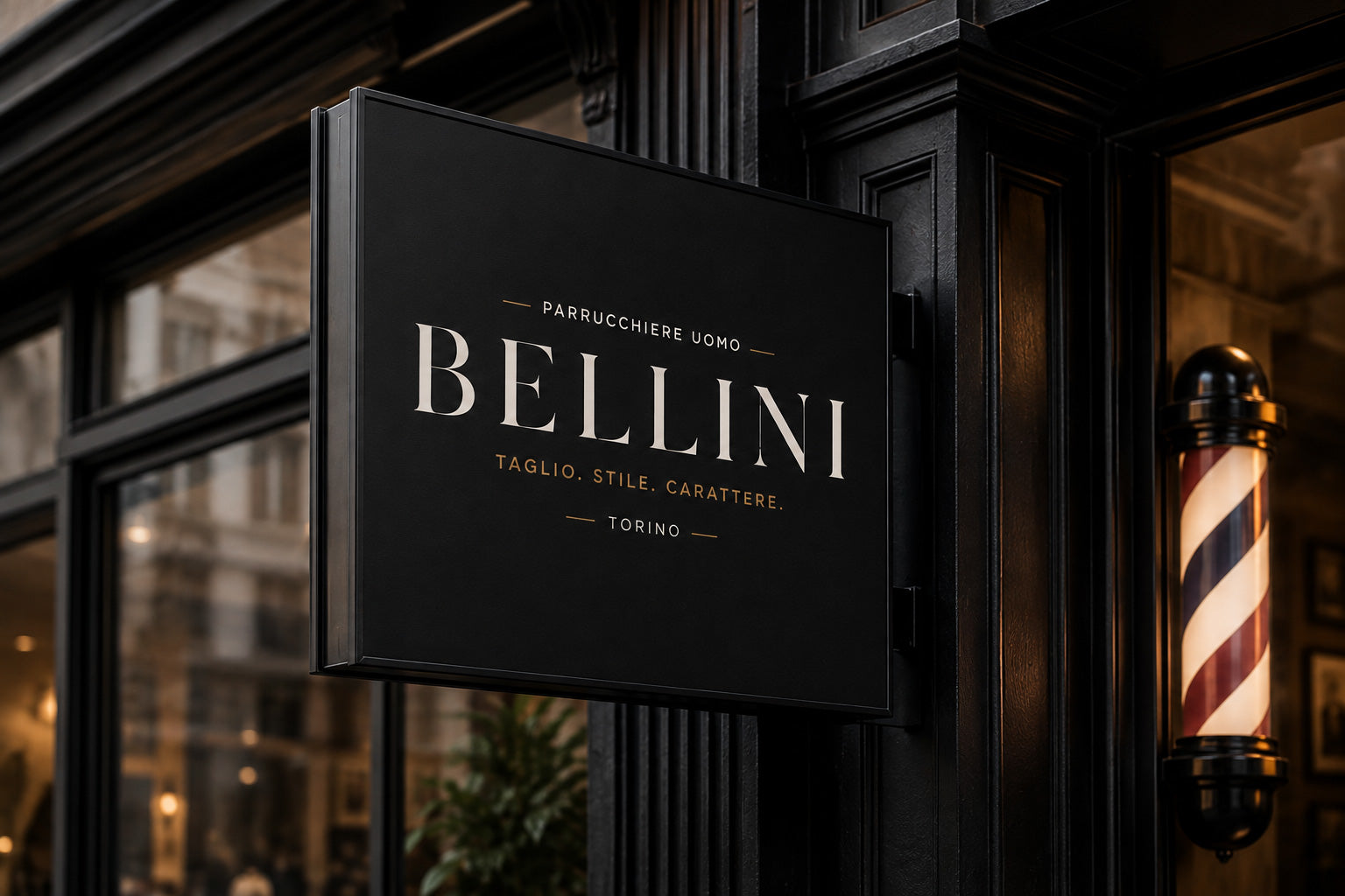 BELLINI - BRAND IDENTITY PARRUCCHIERE UOMO