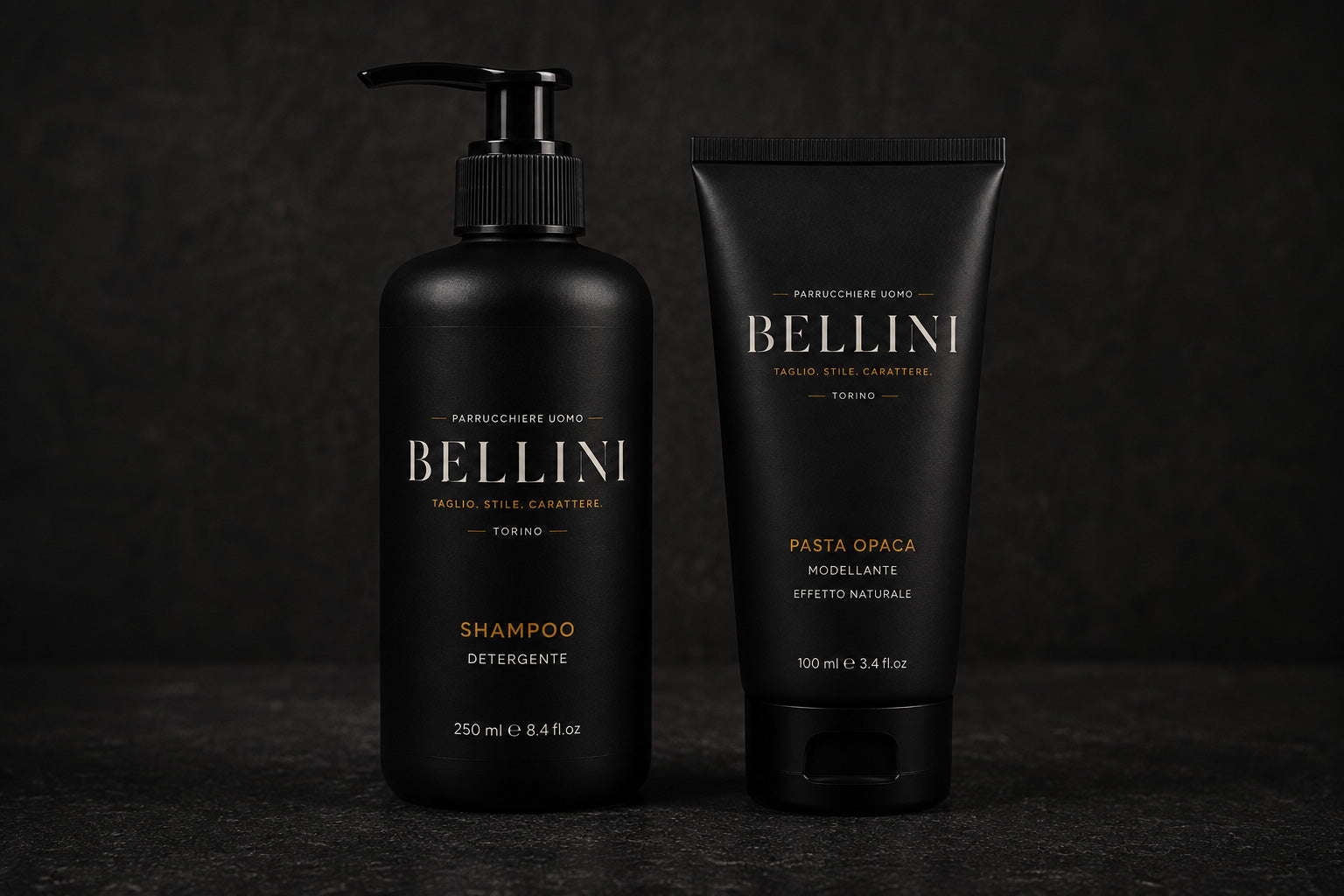 BELLINI - BRAND IDENTITY PARRUCCHIERE UOMO