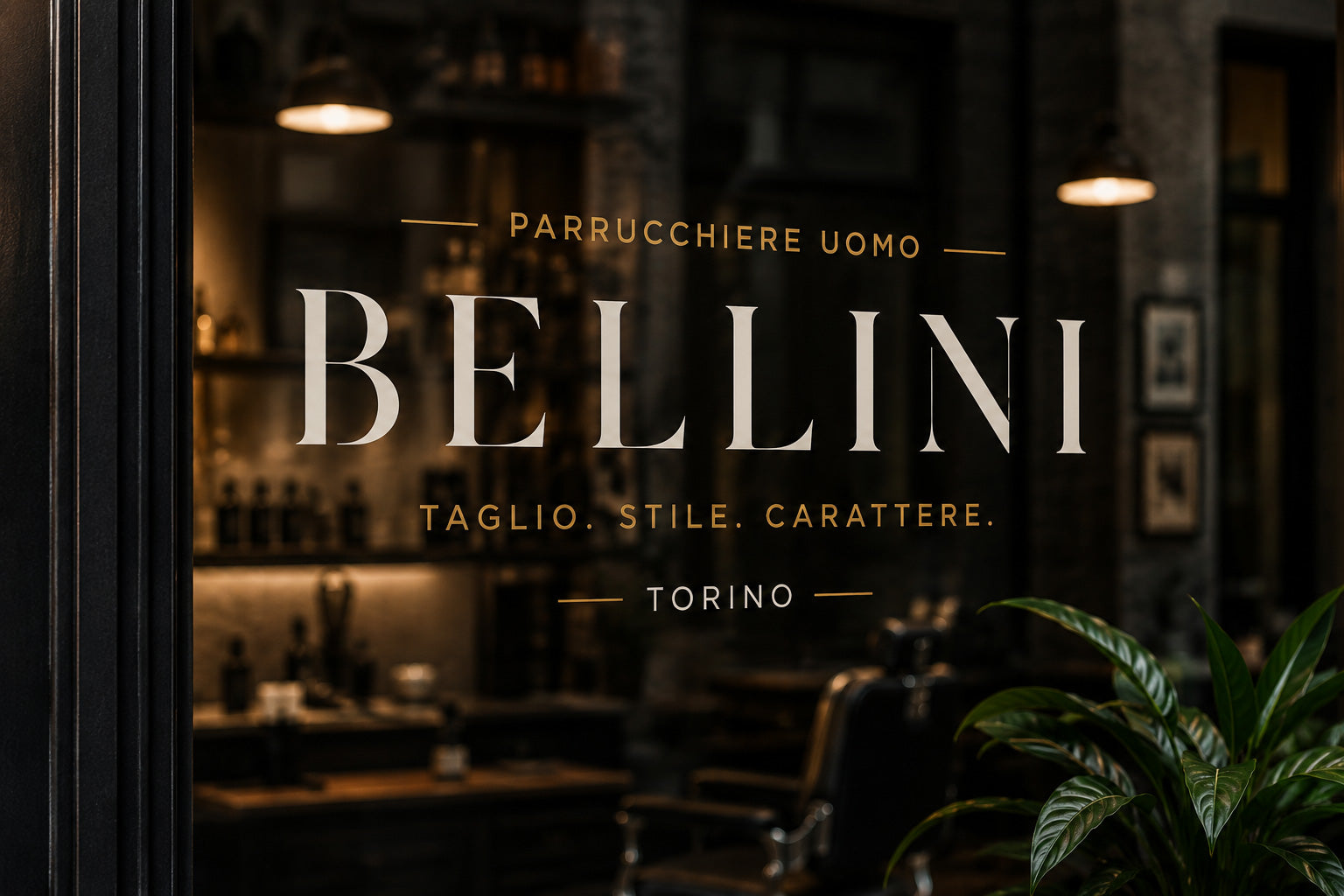 BELLINI - BRAND IDENTITY PARRUCCHIERE UOMO