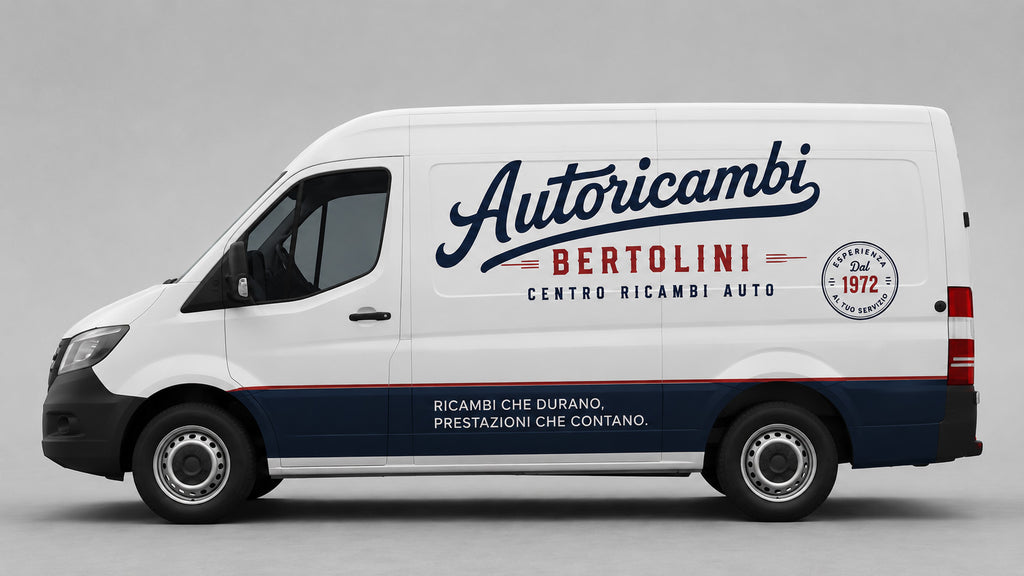 AUTORICAMBI BERTOLINI - BRAND IDENTITY CENTRO AUTORICAMBI