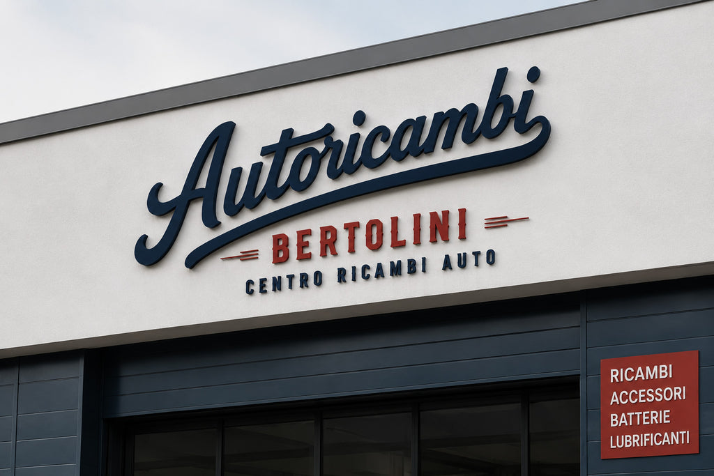 AUTORICAMBI BERTOLINI - BRAND IDENTITY CENTRO AUTORICAMBI