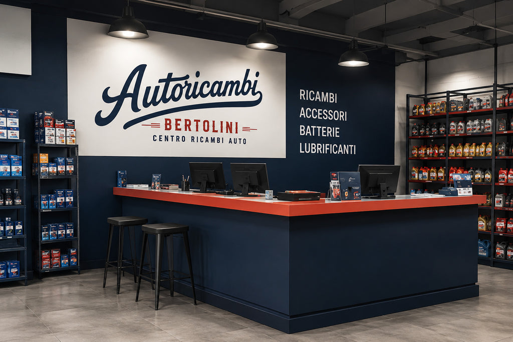 AUTORICAMBI BERTOLINI - BRAND IDENTITY CENTRO AUTORICAMBI