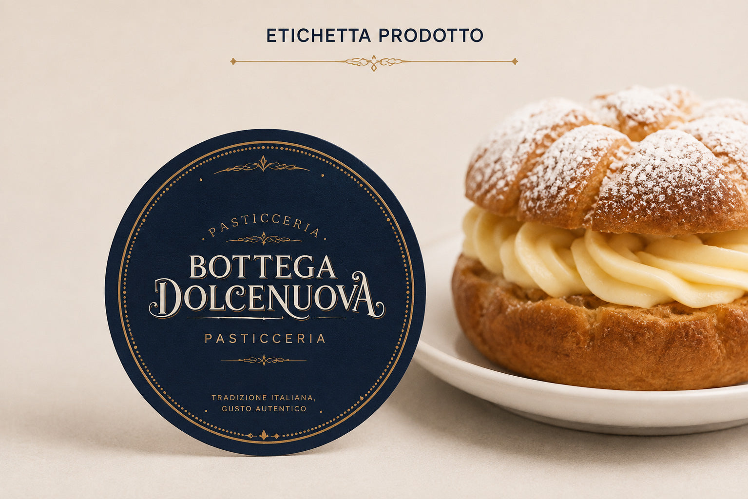 BOTTEGA DOLCENUOVA - BRAND IDENTITY PASTICCERIA