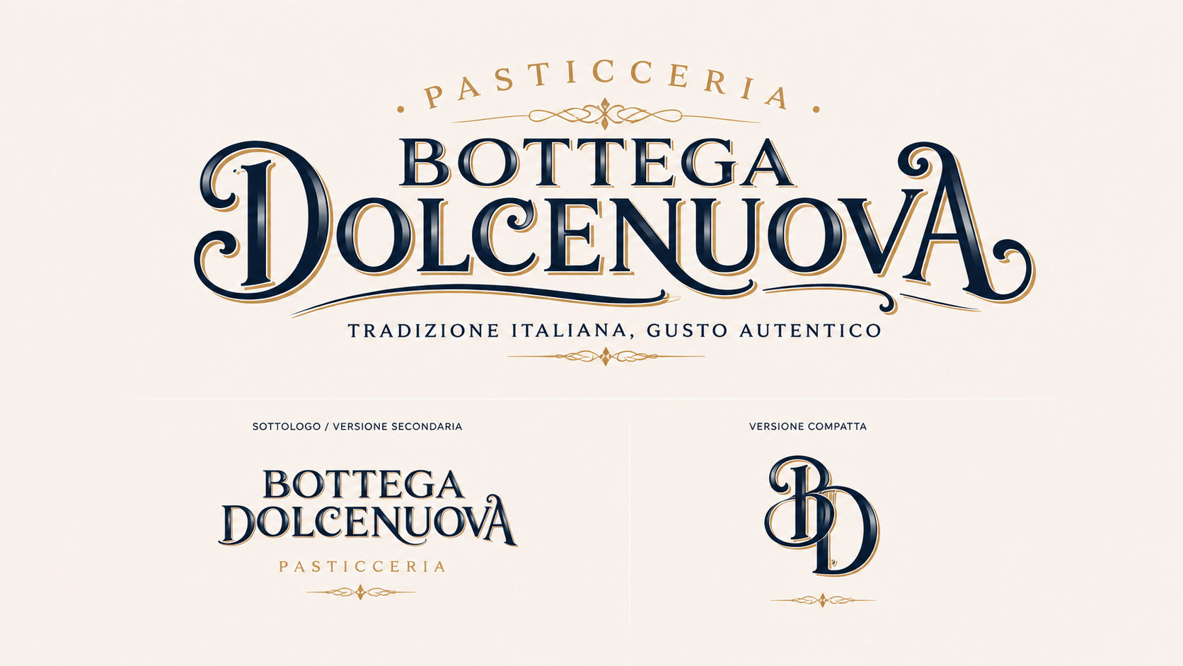 BOTTEGA DOLCENUOVA - BRAND IDENTITY PASTICCERIA