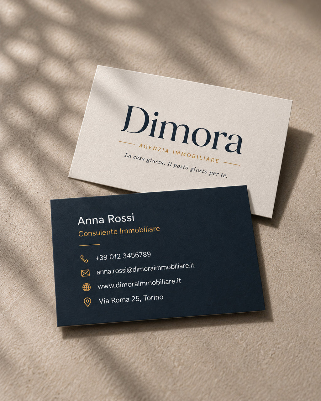 DIMORA - BRAND IDENTITY AGENZIA IMMOBILIARE