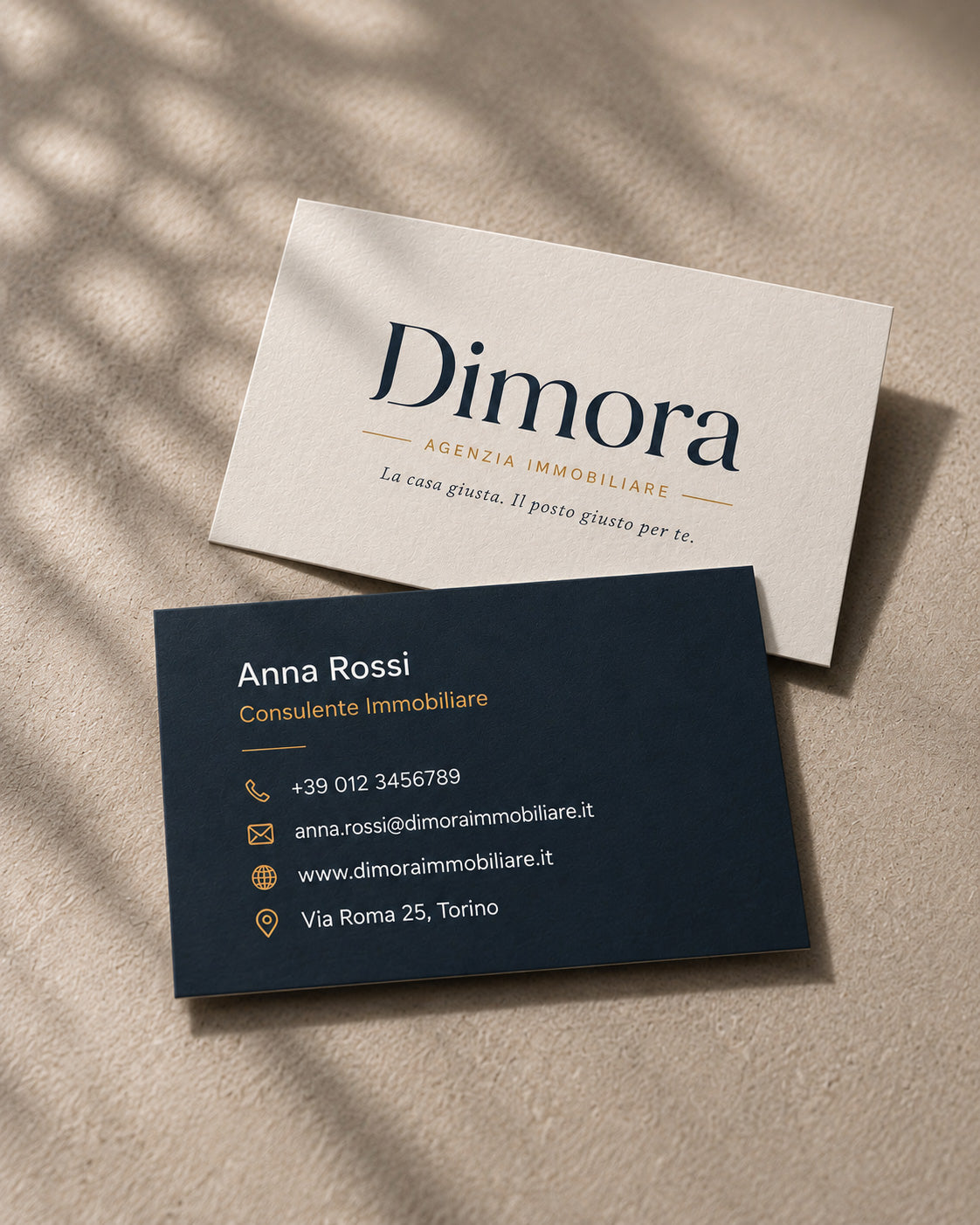 DIMORA - BRAND IDENTITY AGENZIA IMMOBILIARE