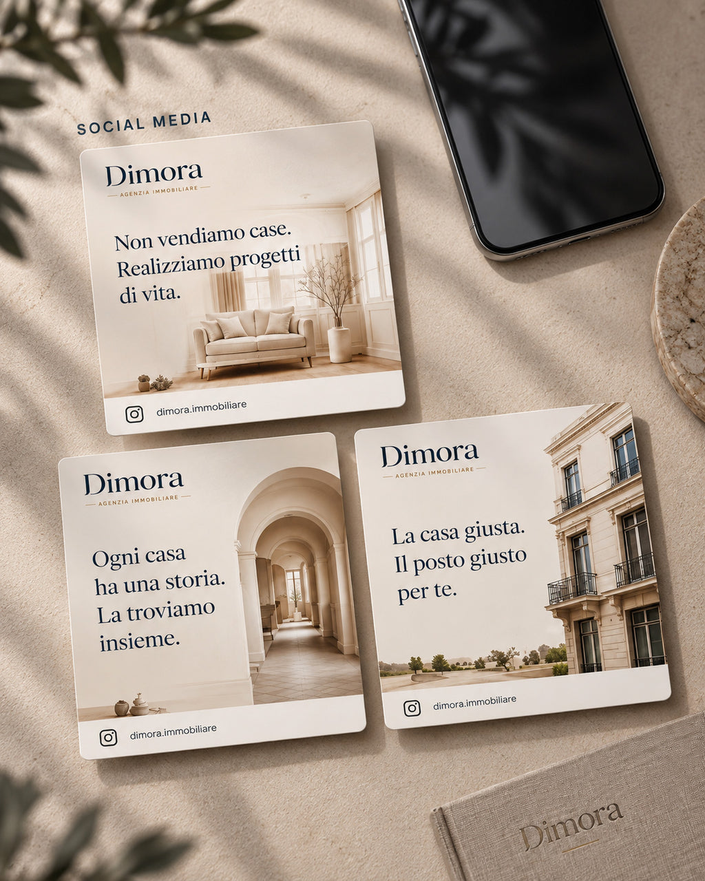 DIMORA - BRAND IDENTITY AGENZIA IMMOBILIARE